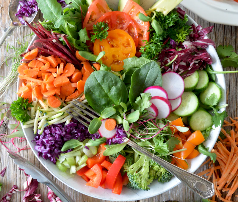 Aneka sayur dan buah segar