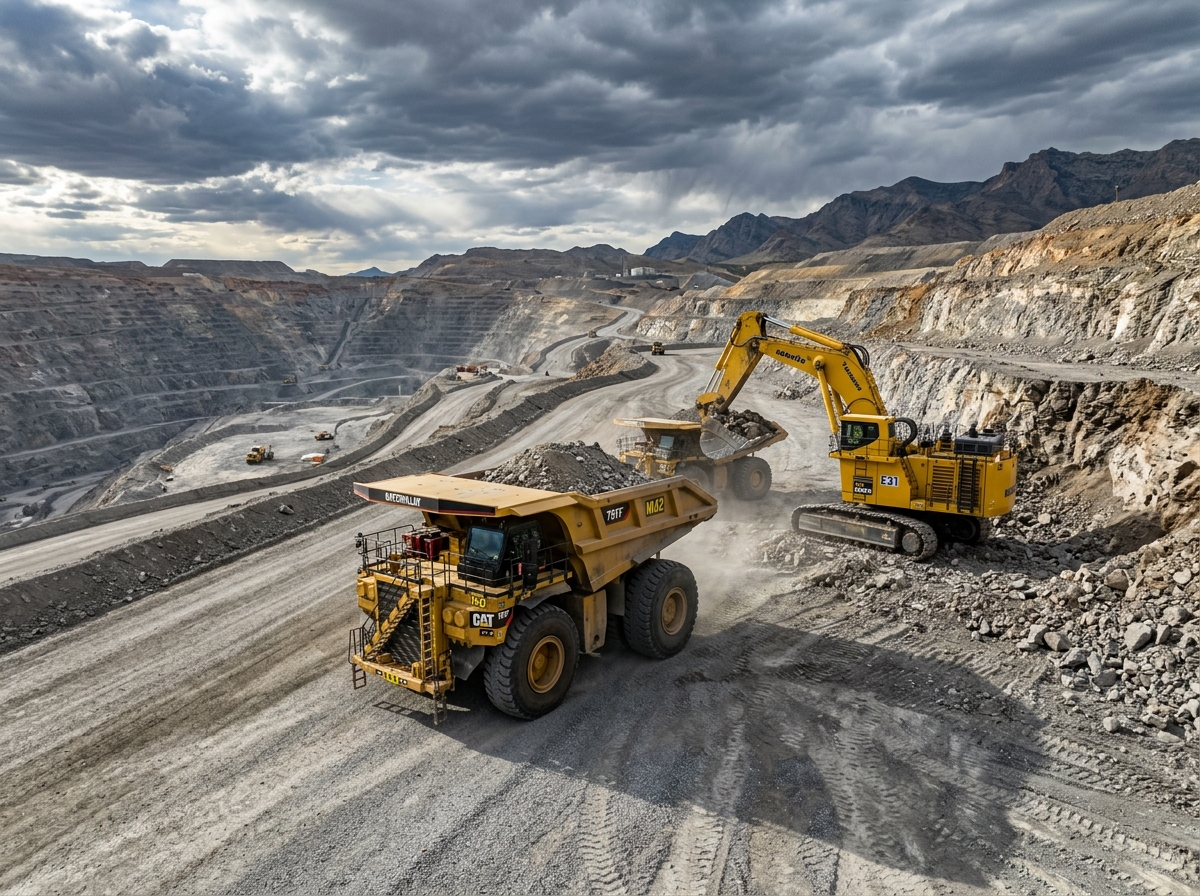 Alat Berat Mining Excavator